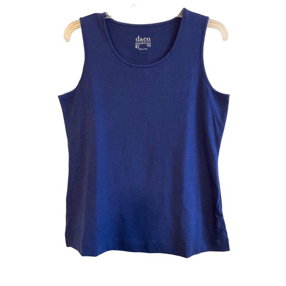 Denim & Co. Essentials Open Front Cardigan & Tank Set SMALL (818) - Picture 11 of 11